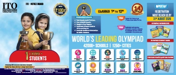 Indian Talent Olympiad notice board with latest announcements and exam updates