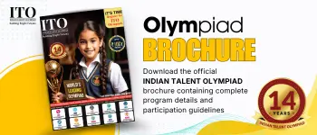 Indian Talent Olympiad school brochure 2026-27 with program details and guidelines