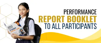 Student performance report showing detailed subject-wise Olympiad results and evaluation.