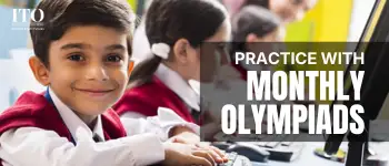 Monthly online Olympiad tests for regular topic-wise practice