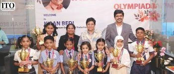 Awards ceremony for Indian Talent Olympiad toppers felicitated by Dr. Kiran Bedi