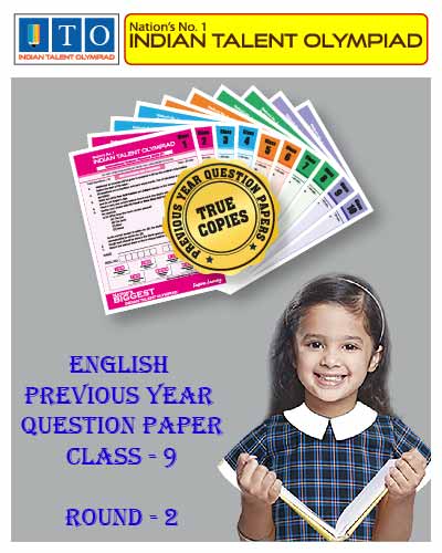 Round 2 English Olympiad Sample Papers Class 9